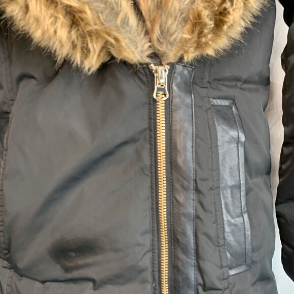 Revamped faux fur trimmed hooded down filled parka - Picture 6 of 13